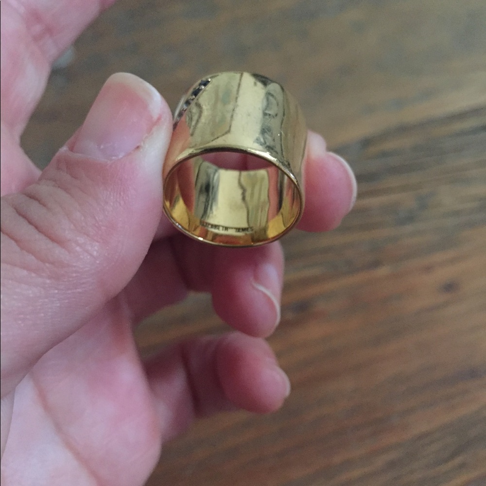 Gold Statement Ring - image 6